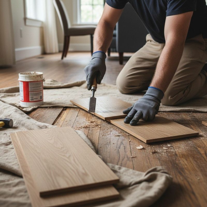 Floor Board Repair