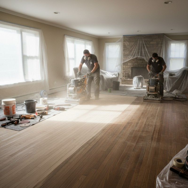Hardwood Floor Refinshing