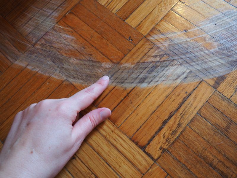Wood Floor Scratch Repair